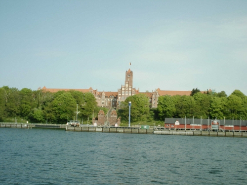 Marinegebäude in Flensburg